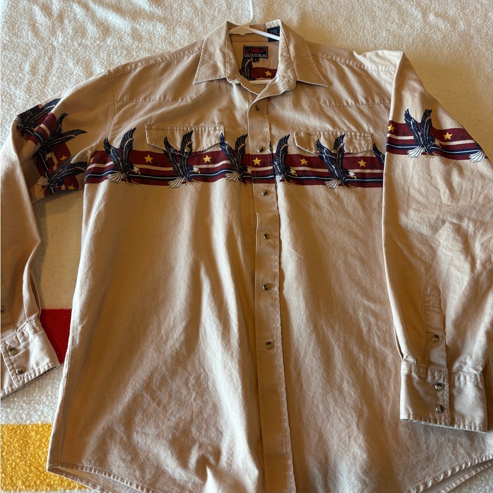 Vintage Roper pearl snap